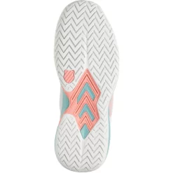K-Swiss Women’s Ultrashot Team Tennis Shoes (Blanc De Blanc/Nile Blue/Desert Flower) -Tecnifibre Shop 97395 143 K Swiss Womens Ultrashot Team Tennis Shoes Blanc De BlancNile BlueDesert Flower c 1000 1000