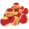 QuickStart 36 Red Foam Training Tennis Balls For 36’ Court - Set Of 12 (1 Dozen) -Tecnifibre Shop BQF12 1000 1000