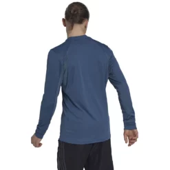 Adidas Men’s FreeLift Long Sleeve Tennis Tee (Wonder Steel) -Tecnifibre Shop CAMT5U BLU Adidas Mens Freelift Long Sleeve Tennis Tee Wonder Steel b 1000 1000