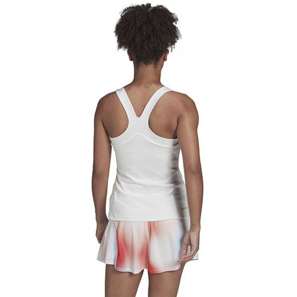 Adidas Women’s Y-Tank Tennis Tank Top (White) 5 Adidas Women’s Y-Tank Tennis Tank Top (White) - Image 3