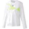 Dunlop Men’s Long Sleeve Club Tee (White) -Tecnifibre Shop CLSS W Dunlop Mens Long Sleeve Club Tee White 1000 1000