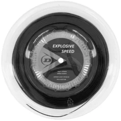 Dunlop Explosive Speed Black 16g Tennis String (Reel)