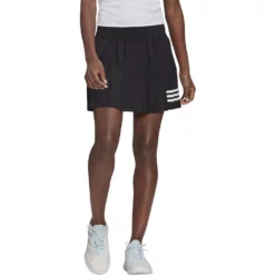 Adidas Women’s Club Tennis Pleated Skirt (Black/White) -Tecnifibre Shop GL5468 Adidas Womens Club Pleated Skirt Black b 1000 1000