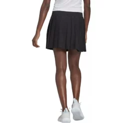 Adidas Women’s Club Tennis Pleated Skirt (Black/White) -Tecnifibre Shop GL5468 Adidas Womens Club Pleated Skirt Black c 1000 1000