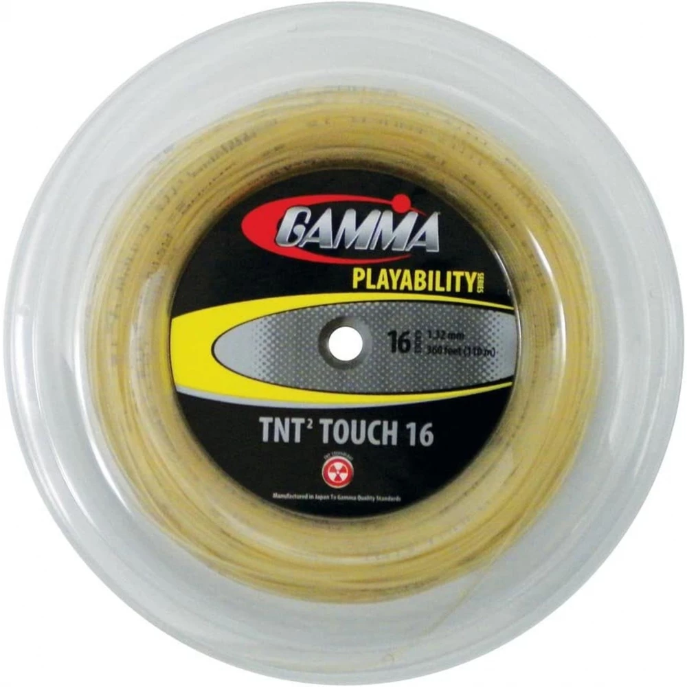 Gamma TNT2 Touch 16g Tennis String (Reel) 3 Gamma TNT2 Touch 16g Tennis String (Reel)
