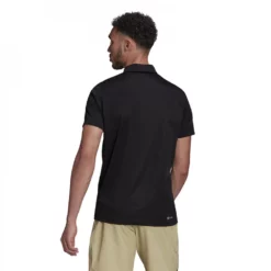 Adidas Men’s Heat.RDY Tennis Polo (Black) 7 Adidas Men’s Heat.RDY Tennis Polo (Black) -Tecnifibre Shop HC2716 Adidas Mens Heat.RDY Tennis Polo Black Back 1000 1000