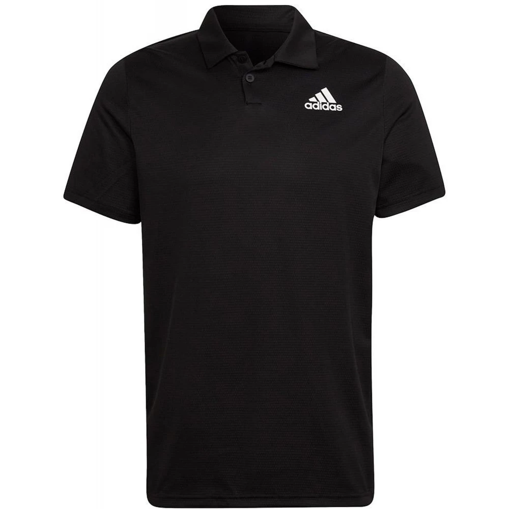 Adidas Men’s Heat.RDY Tennis Polo (Black) 3 Adidas Men’s Heat.RDY Tennis Polo (Black)