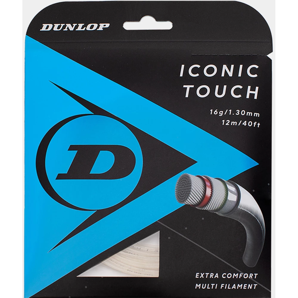 Dunlop Iconic Touch 16g Tennis String (Set) 3 Dunlop Iconic Touch 16g Tennis String (Set)