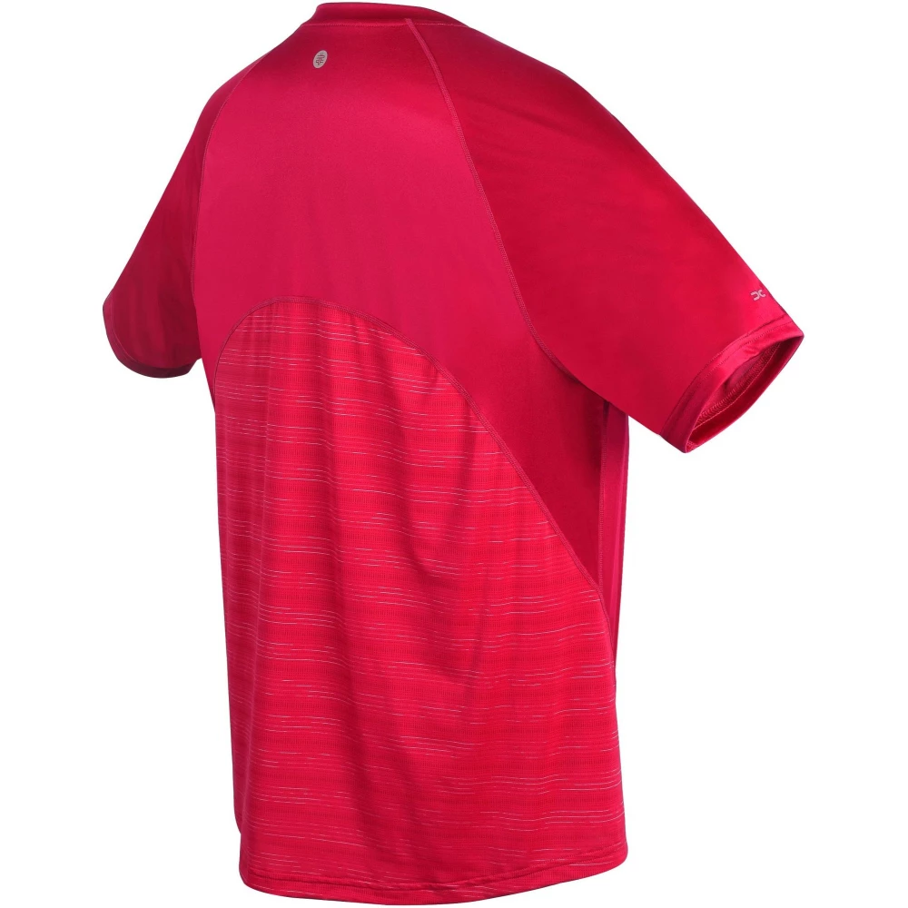 DUC Men’s Racer Performance Tennis Crew (Cardinal) - Image 2