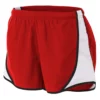 A4 Women’s 3” Tennis Speed Shorts (Scarlet/White) -Tecnifibre Shop NW5341 SCW A4 Womens 3inch Tennis Speed Shorts Scarlet White 1000 1000