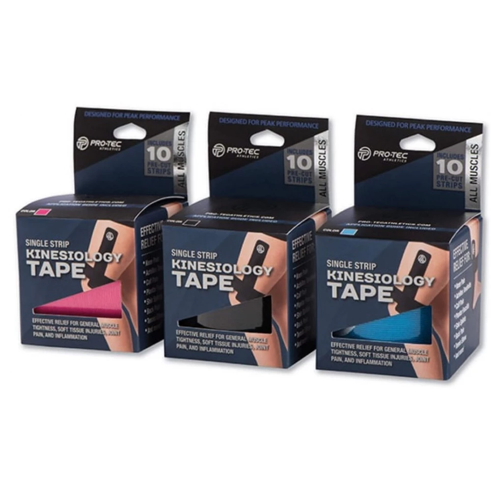 ProTec Single Strip Kinesiology Tape 4 ProTec Single Strip Kinesiology Tape - Image 2