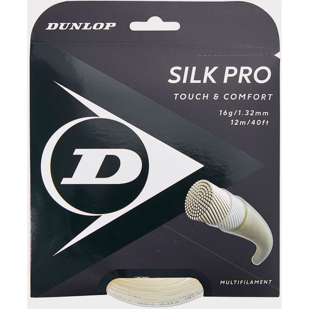 Dunlop Silk Pro 16g Tennis String (Set) 3 Dunlop Silk Pro 16g Tennis String (Set)