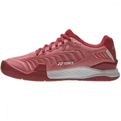 Yonex Women’s Power Cushion Eclipsion 4 Tennis Shoes (Pink) 6 Yonex Women’s Power Cushion Eclipsion 4 Tennis Shoes (Pink) -Tecnifibre Shop STE4LPK yonex womens power cushion eclipsion 4 tennis shoes pink left 1000 1000