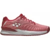 Yonex Women’s Power Cushion Eclipsion 4 Tennis Shoes (Pink) -Tecnifibre Shop STE4LPK yonex womens power cushion eclipsion 4 tennis shoes pink right 993x479 1000 1000