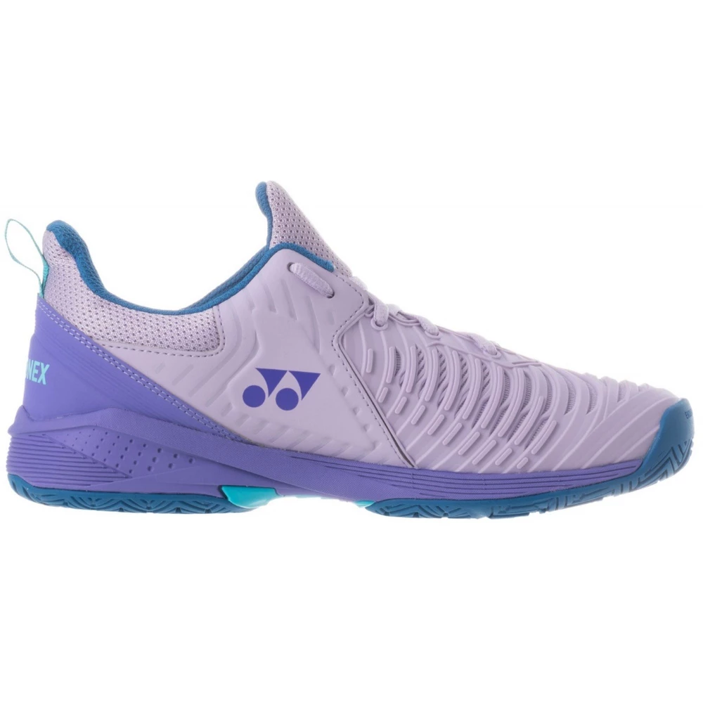 Yonex Women’s Power Cushion Sonicage 3 Clay Court Tennis Shoes (Lilac)