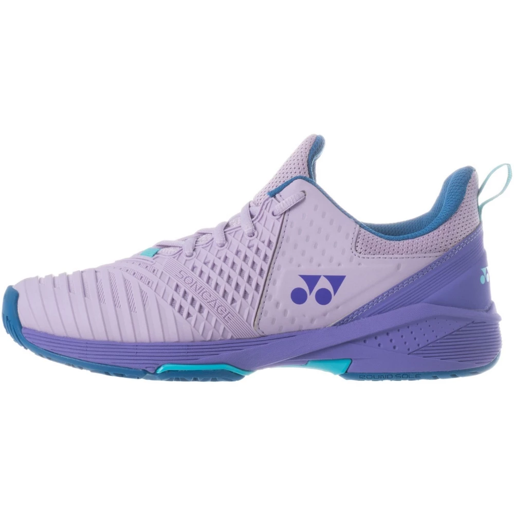 Yonex Women’s Power Cushion Sonicage 3 Clay Court Tennis Shoes (Lilac) - Image 2