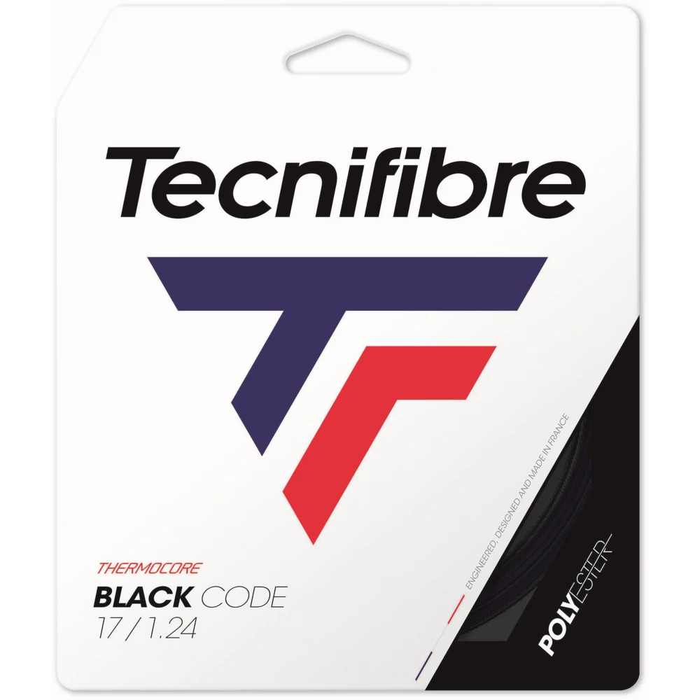 Tecnifibre Black Code 17g Tennis String (Set) 3 Tecnifibre Black Code 17g Tennis String (Set)