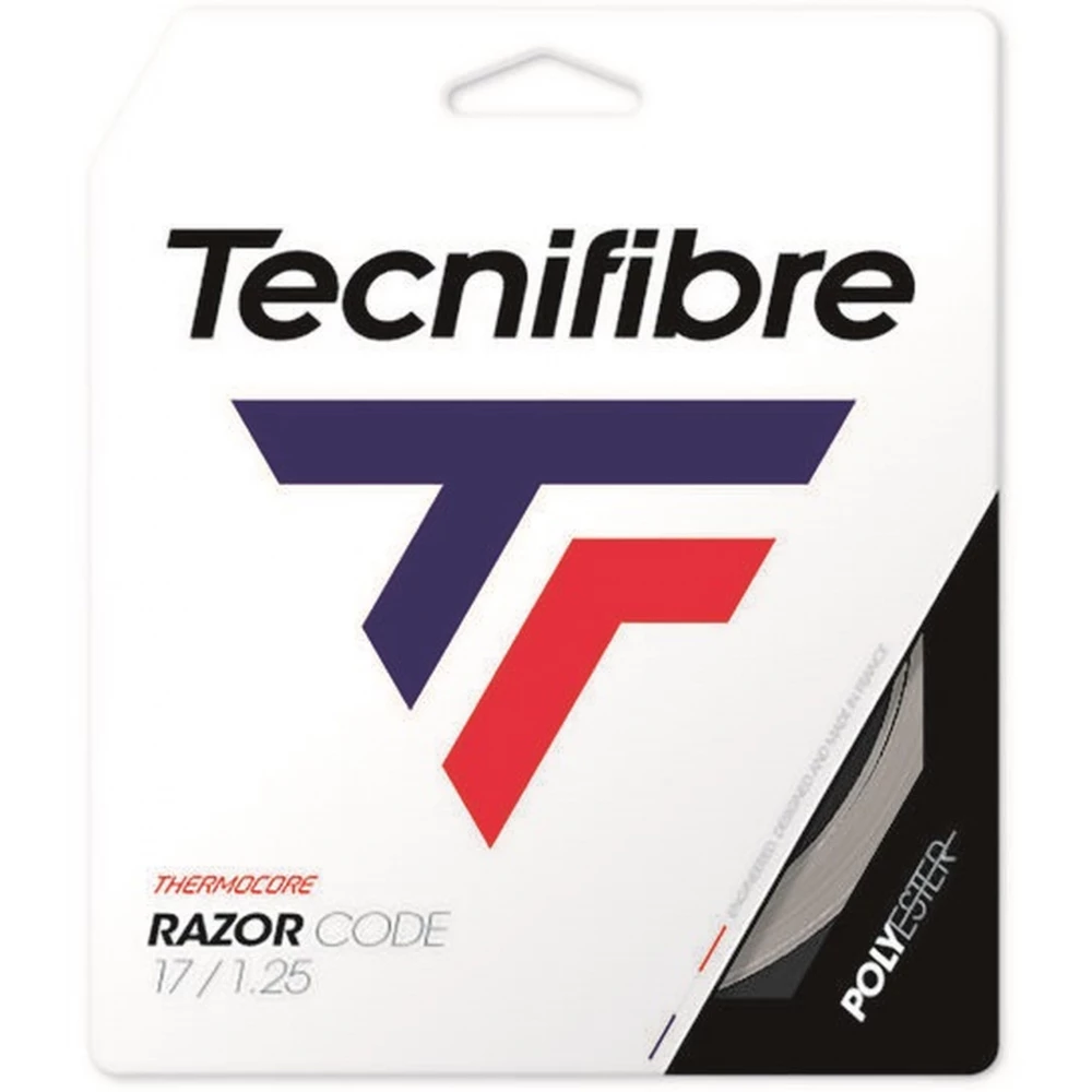 Tecnifibre Razor Code Carbon 17g Tennis String (Set)
