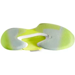 Wilson Men’s Kaos Mirage Tennis Shoes (White/Safety Yellow/Soothing Sea) -Tecnifibre Shop WRS327430 Wilson Mens Kaos Mirage Tennis Shoes White Safety Yellow Soothing Sea c 1000 1000