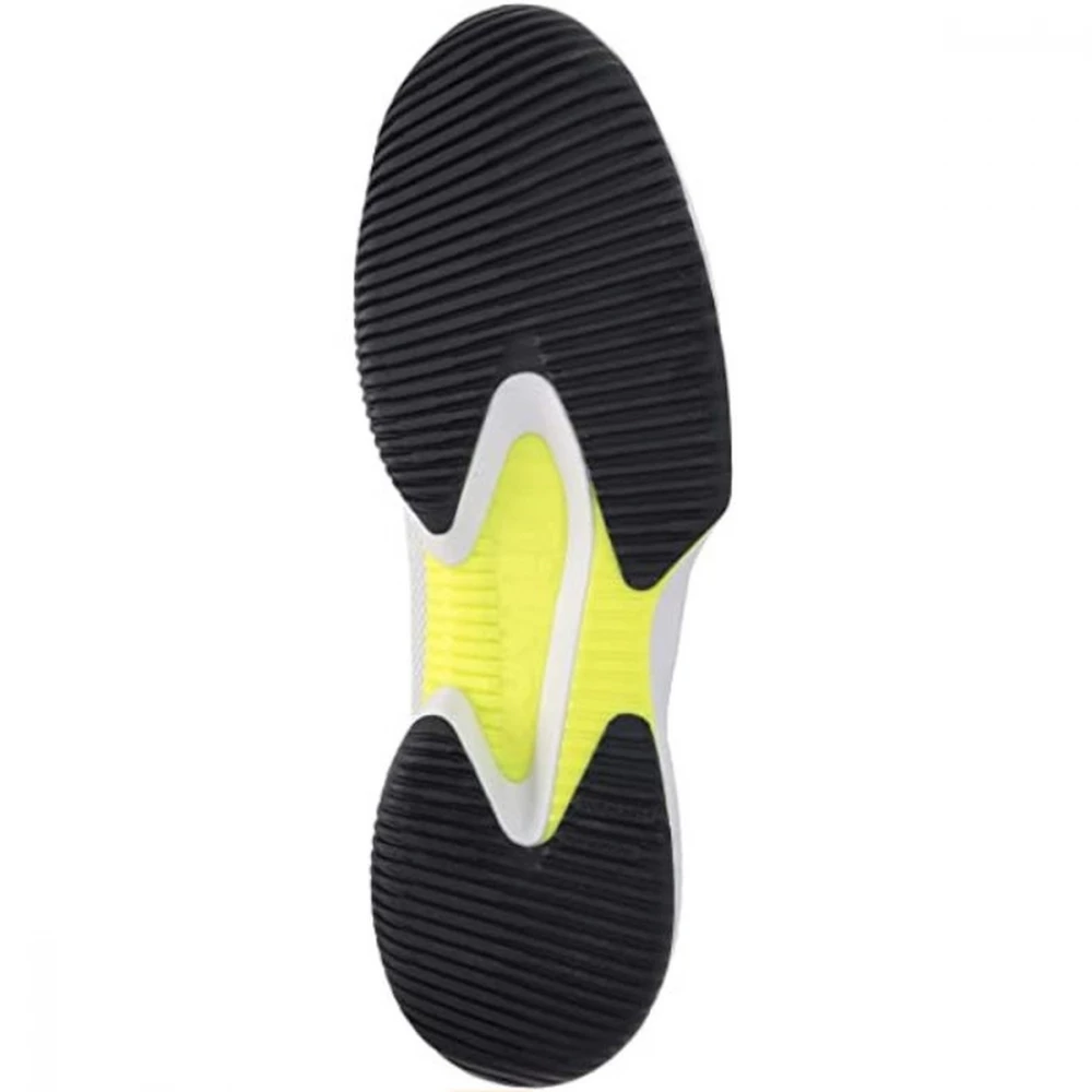 Wilson Men’s KAOS Swift Tennis Shoes (White/Outerspace/Safety Yellow) - Image 3