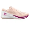 Wilson Women’s Rush Pro ACE Tennis Shoes (Scallop Shell/White/Baton Rouge) 2 Wilson Women’s Rush Pro ACE Tennis Shoes (Scallop Shell/White/Baton Rouge) -Tecnifibre Shop WRS328730U wilson womens rush pro ace tennis shoes scallop shell white baton rouge right 1000 1000