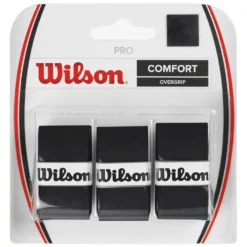 Wilson Pro Overgrip 3 Pack (Black)
