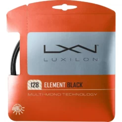 Luxilon Element 128 Tennis String Black (Set)