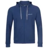 Babolat Men’s Exercise Hooded Tennis Training Jacket (Estate Blue/Heather) -Tecnifibre Shop babolat exercise hooded training jacket estate blue 1000 1000
