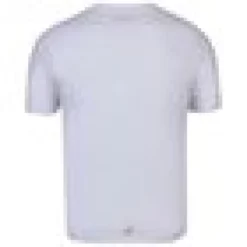 Babolat Men’s Exercise Crew Neck Tennis Training Tee (White/White) -Tecnifibre Shop babolat exercise logo mens white back 1000 1000