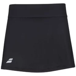 Babolat Girl’s Play Tennis Skirt With Built In Shorties (Black/Black)
