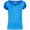 Babolat Women’s Play Cap Sleeve Tennis Top (Blue Aster) -Tecnifibre Shop babolat play cap sleeve teniis top blue aster 1000 1000