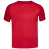 Babolat Boy’s Play Crew Neck Tennis Tee (Tomato Red) 1 Babolat Boy’s Play Crew Neck Tennis Tee (Tomato Red) -Tecnifibre Shop babolat play crew neck tennis tee tomato red 1000 1000