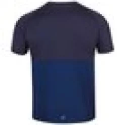Babolat Boy’s Play Crew Neck Tennis Tee (Estate Blue) -Tecnifibre Shop babolat play crew neck boys estate blue back 1000 1000