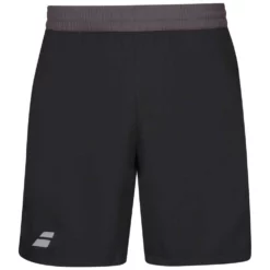 Babolat Men’s Play Tennis Shorts (Black/Black)