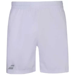 Babolat Men’s Play Tennis Shorts (White/White)