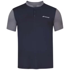 Babolat Men’s Play Tennis Polo (Black/Black)