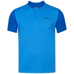 Babolat Men’s Play Tennis Polo (Blue Aster)