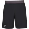 Babolat Boy’s Play Tennis Short (Black/Black) -Tecnifibre Shop babolat play tennis shorts black 1000 1000