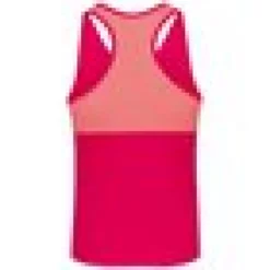 Babolat Women’s Play Cap Sleeve Tennis Tank Top (Tomato Red) -Tecnifibre Shop babolat play womesn play tank top red rose back 1000 1000