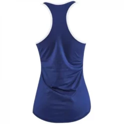 Babolat Women’s Compete Tennis Tank Top W/ Moisture Wicking Polyester (White/Estate Blue) -Tecnifibre Shop babolat womens compete tank top white back 2 1000 1000