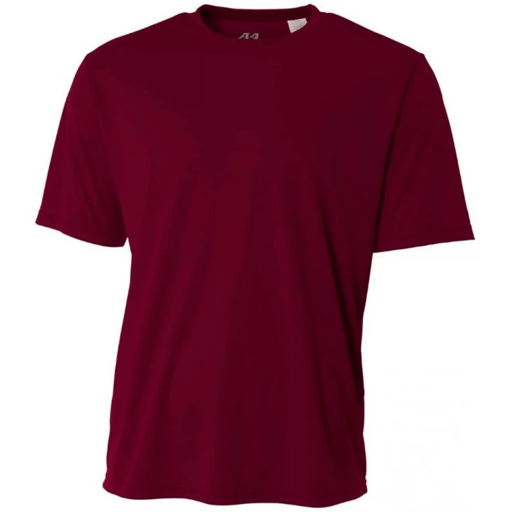 A4 Men’s Performance Crew Shirt (Maroon) 3 A4 Men’s Performance Crew Shirt (Maroon)
