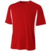 A4 Men’s Performance Color Block Crew Shirt (Scarlet) -Tecnifibre Shop capture 113 1000 1000