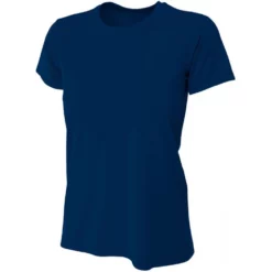 A4 Women’s Cooling Performance Crew Neck Tee (Navy)