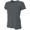 A4 Women’s Cooling Performance Crew Neck Tee (Graphite)