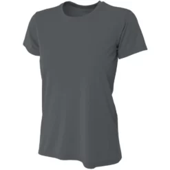 A4 Women’s Cooling Performance Crew Neck Tee (Graphite)