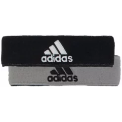 Adidas Interval Reversible Tennis Headband (Black/White/Grey)
