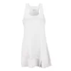 DUC Fire Women’s Tennis Dress (White) 1 DUC Fire Women’s Tennis Dress (White) -Tecnifibre Shop duc fire front whtie tennis dress 1000 1000