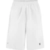 DUC Dyno Men’s Tennis Shorts (White) -Tecnifibre Shop dyno front white web 1000 1000