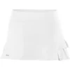 DUC Flirt Women’s Tennis Skirt (White) [SALE] -Tecnifibre Shop flirt front white web 1000 1000