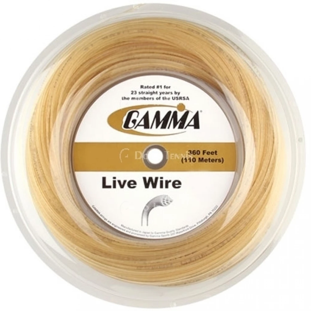 Gamma Live Wire 16g Tennis String (Reel) 3 Gamma Live Wire 16g Tennis String (Reel)